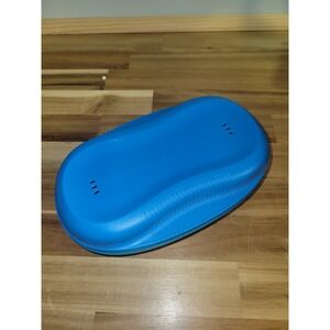 Tupperware Microwave Breakfast Maker Egg Omelet‎ Cooker Blue #6996,